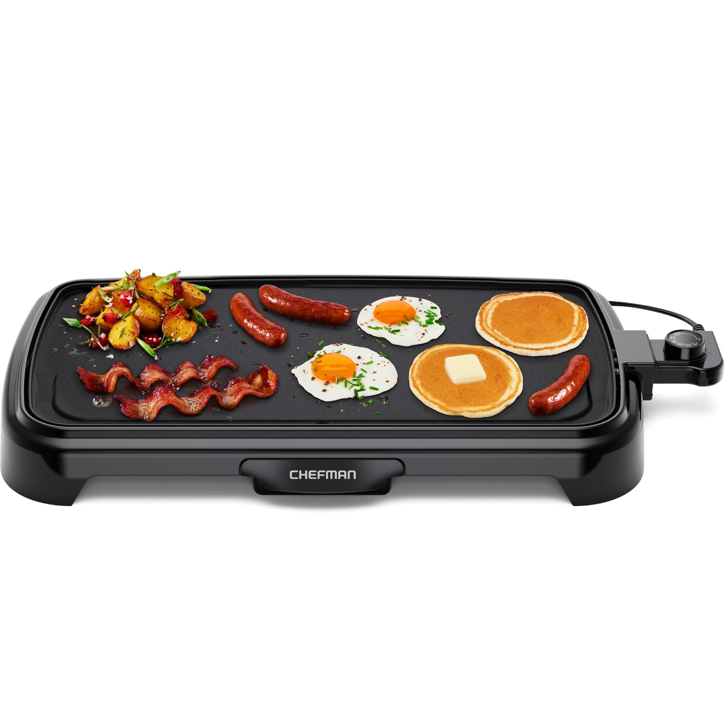 Chefman XL Electric Griddle 10 x 20 Inch (Open Box)