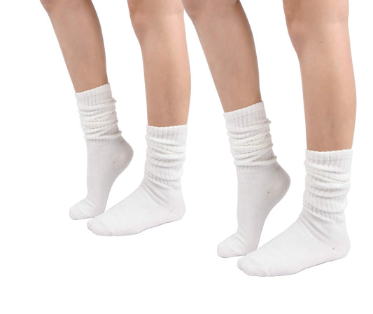 STYLEGAGA Women's Fall Winter Slouch (Lt Gray - 2Pair)