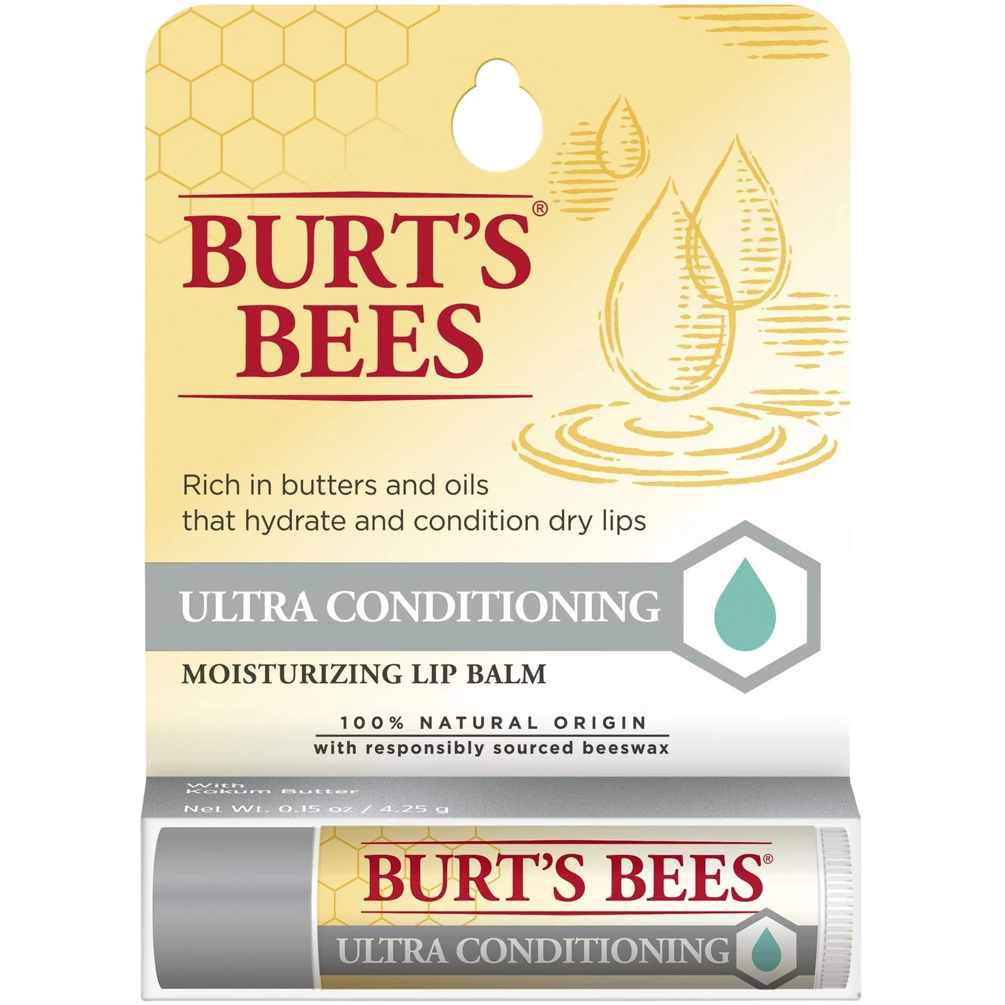 Burt's Bees Lip Balm, Ultra Conditioning