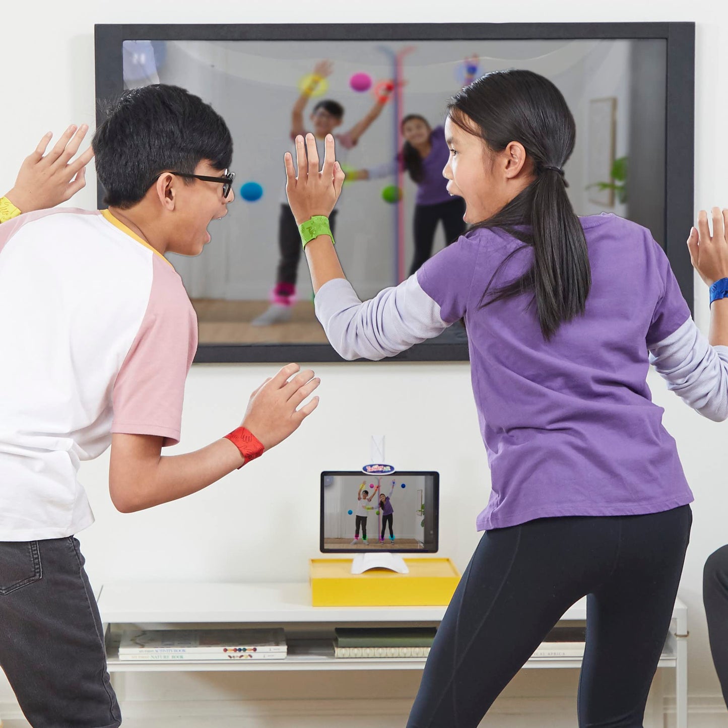 Hasbro Twister Air AR Game with Bands