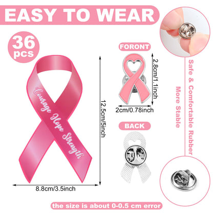 72 Pcs Breast Cancer Awareness Set