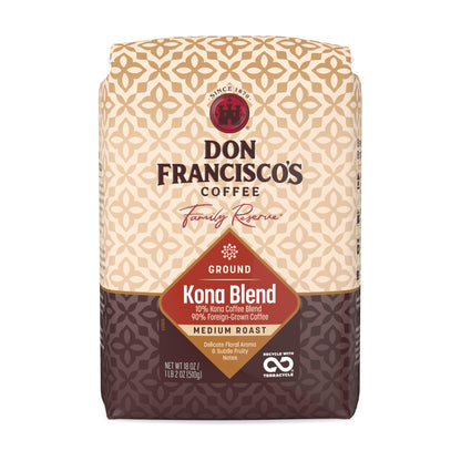 Don Francisco's Kona Blend Coffee 18 oz BB 9/15/26