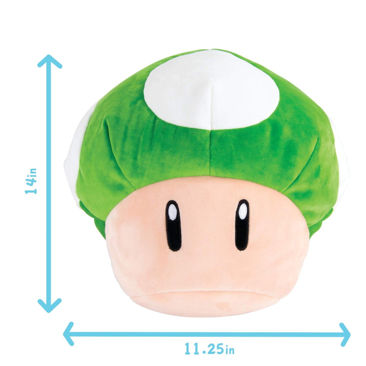 Mario Kart Mocchi-Mocchi Plush Figure 1-up Mushroom 36 CM