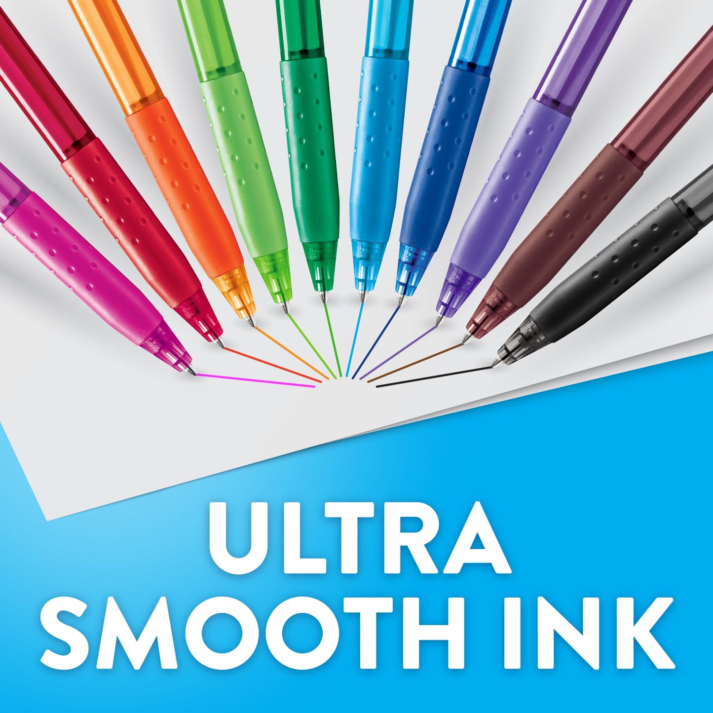 Paper Mate® 300RT Effortless Glide Ballpoint Pens 8 Count