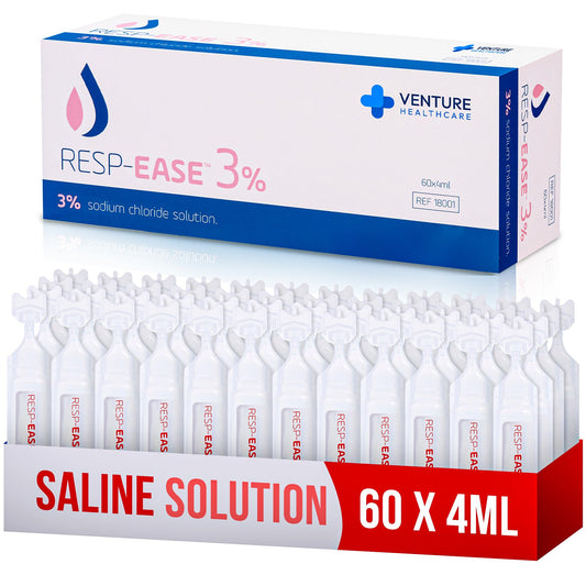 Resp-Ease 3% Saline Solution Sodium Chloride Nasal Cleanse  - 240ml / 8.12 fl oz (EXP: 01/28)