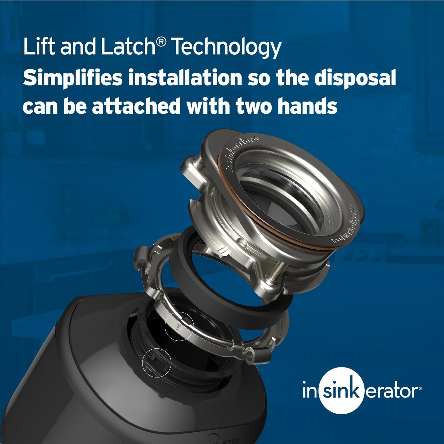 InSinkErator Badger 5XP 3/4 HP Garbage Disposal with Power Cord