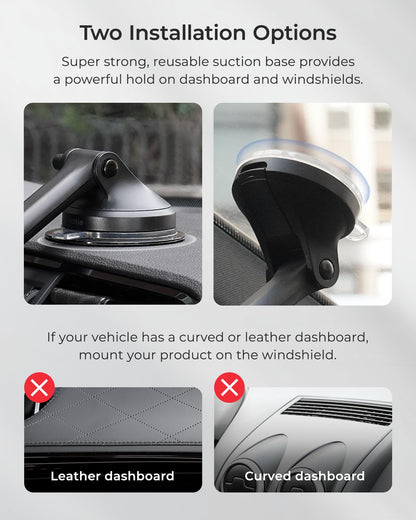 Ottie ITap 3 MagSafe Compatible Magnetic Car Dash & Windshield Mount