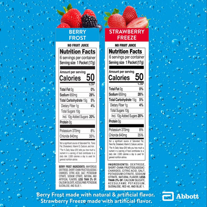Pedialyte AdvancedCare Plus Electrolyte Powder 12