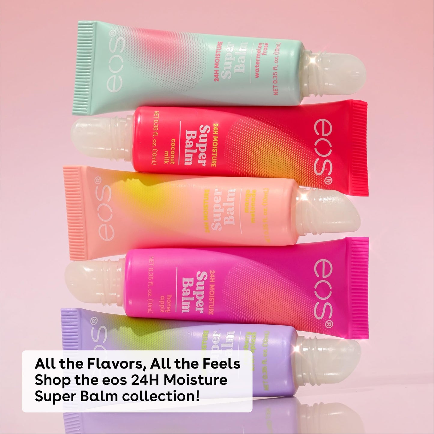 Eos 24H Moisture Super Balm- Coconut Milk Lip Sleeping Mask 0.35 Fl Oz (1 Pack)