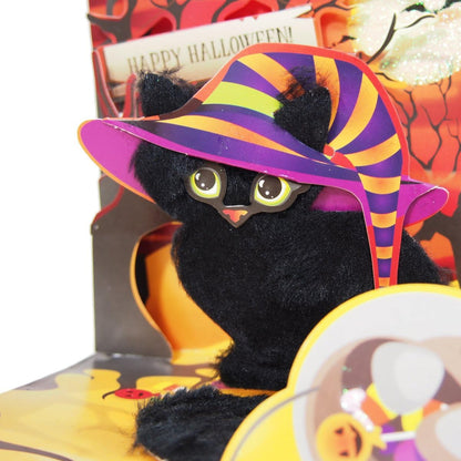 Halloween Greeting Card Pop-up Spooky Cat