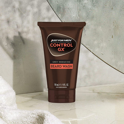 Just for Men, Controlgx Grey Reducing Beard Wash, 4 Oz