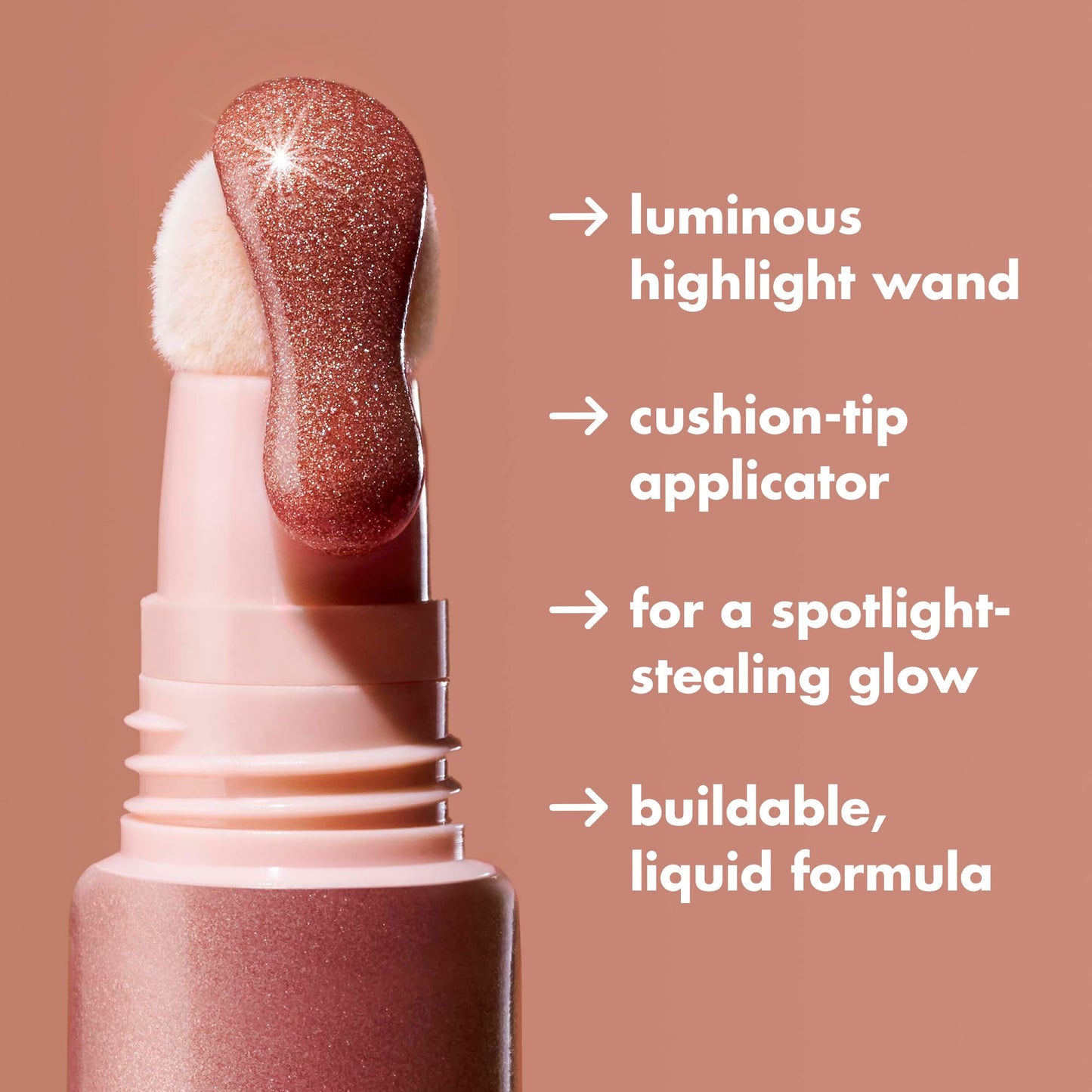E.l.f. Halo Glow Highlight Beauty Wand Pink Prism