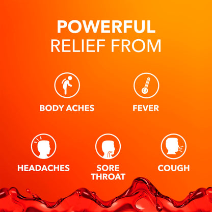 DayQuil Intense Flu Warming Syrup EXP 08/27