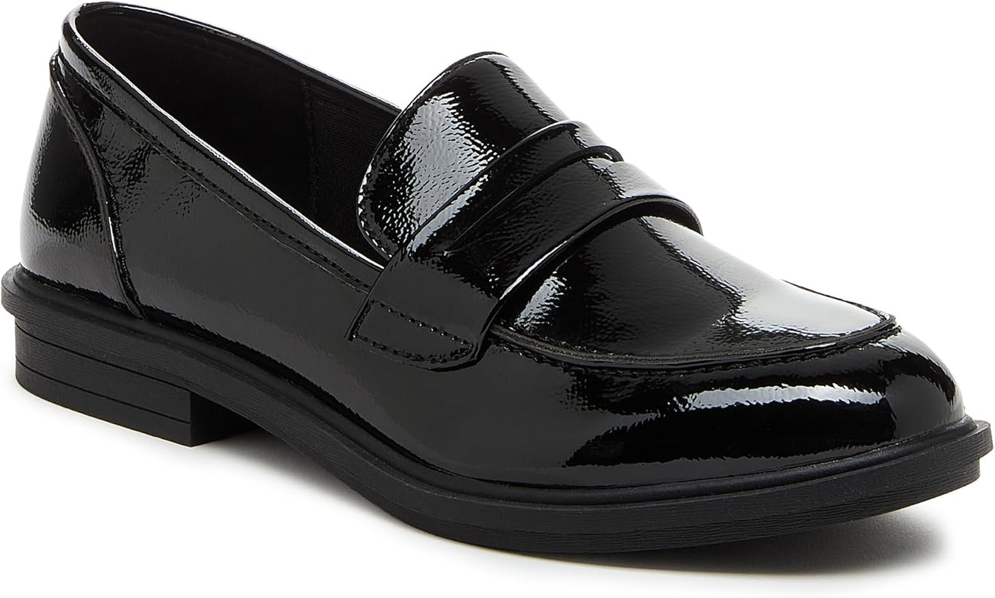 Women's 9.5M Rocket Dog Gabby Classic Loafer - Black Patent Leather  *Damaged Box*