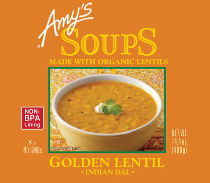 Amys Soup Lentil Golden (BB 02/2027)