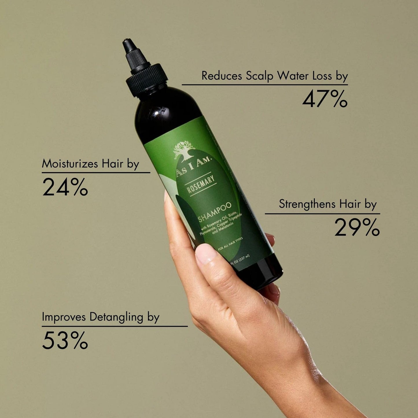 As I Am Rosemary Shampoo