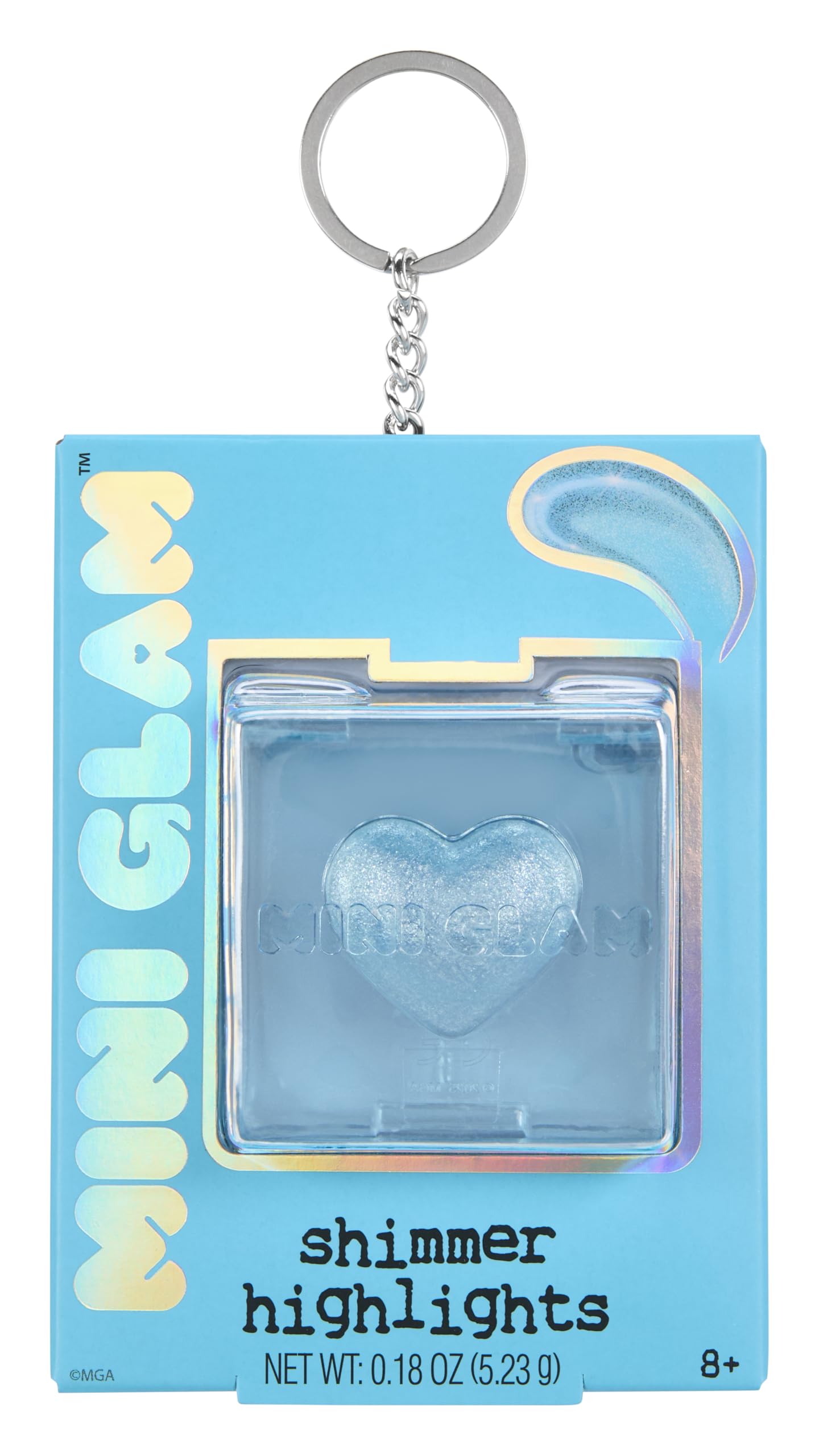 Mini Glam Cosmetics - Cube Shimmer Eye Cream Blue, Ages 8+