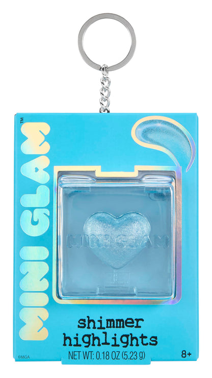 Mini Glam Cosmetics - Cube Shimmer Eye Cream Blue, Ages 8+
