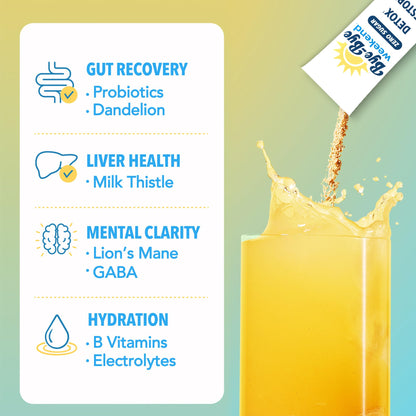 Bye-Bye Weekend Recovery Drink Mix - Lemonaid EXP 03/2027