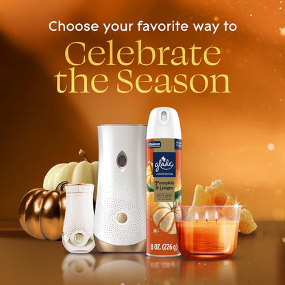 Glade PlugIns Air Freshener, Pumpkin & Ginger 5pc
