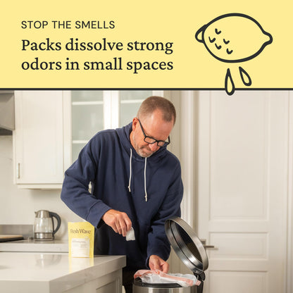 Lemon Odor Eliminating Packs | 6 ct.