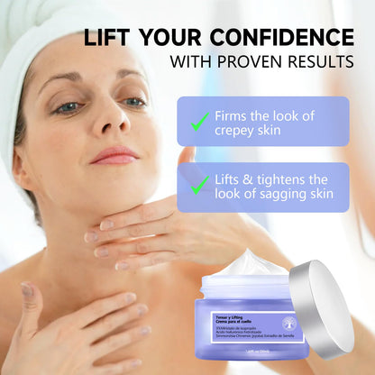 LUusmm Neck Firming Cream - Anti-Aging Neck Cream for tightening and Wrinkles