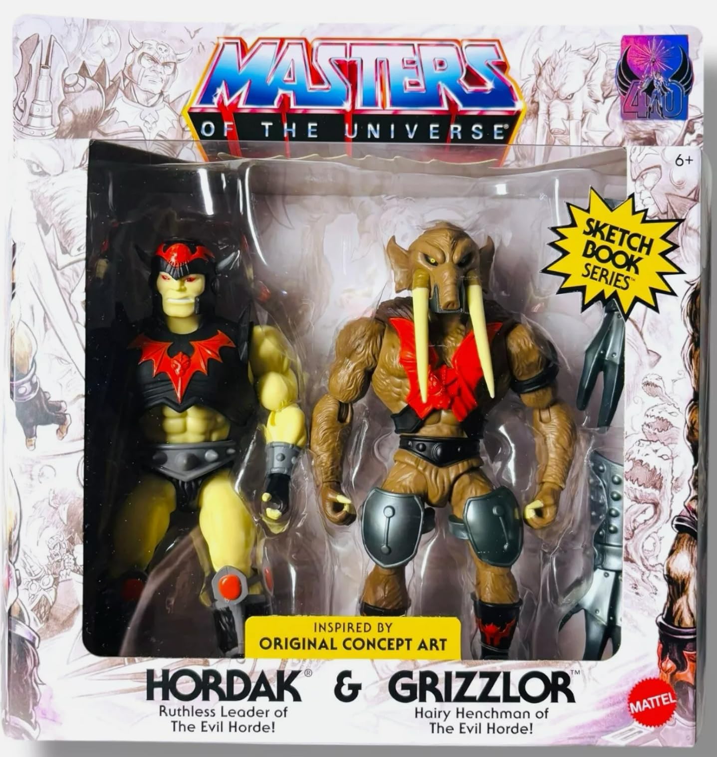 Sketch Book Series Hordak & Grizzlor
