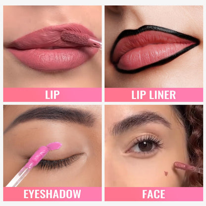 Oulac Matte Liquid Lipstick, Pink M32