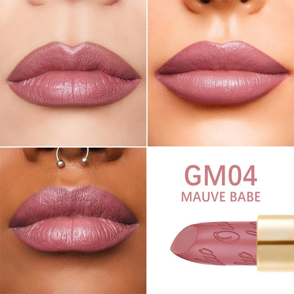 Oulac Metallic Lipstick, Mauve Babe GM04