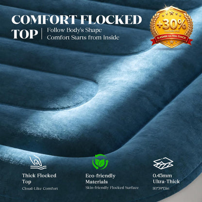 Twin Air Mattress with Built-in Pump