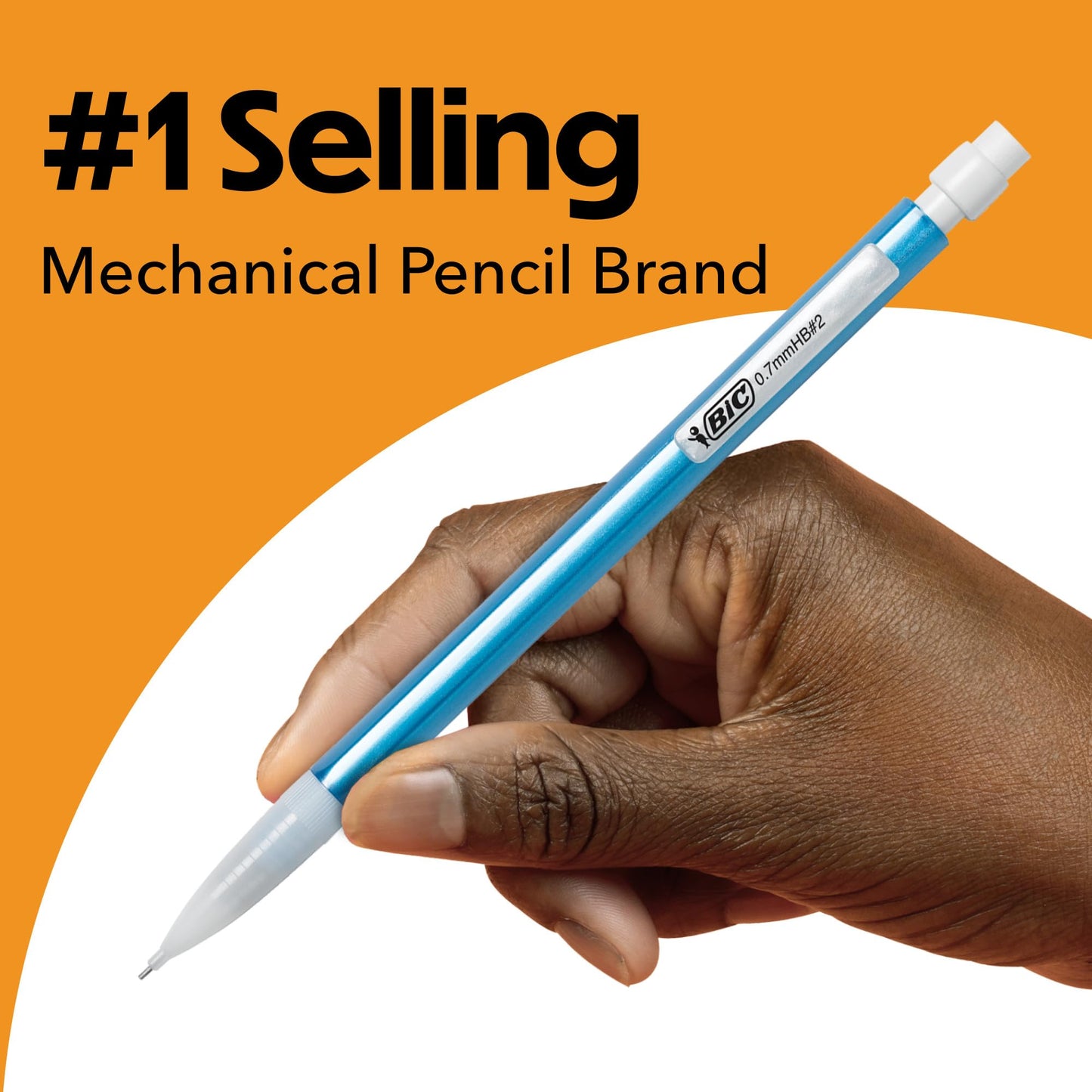 BIC Mechanical Pencil Variety Pack, Number 2 Mechanical Pencils With Erasers