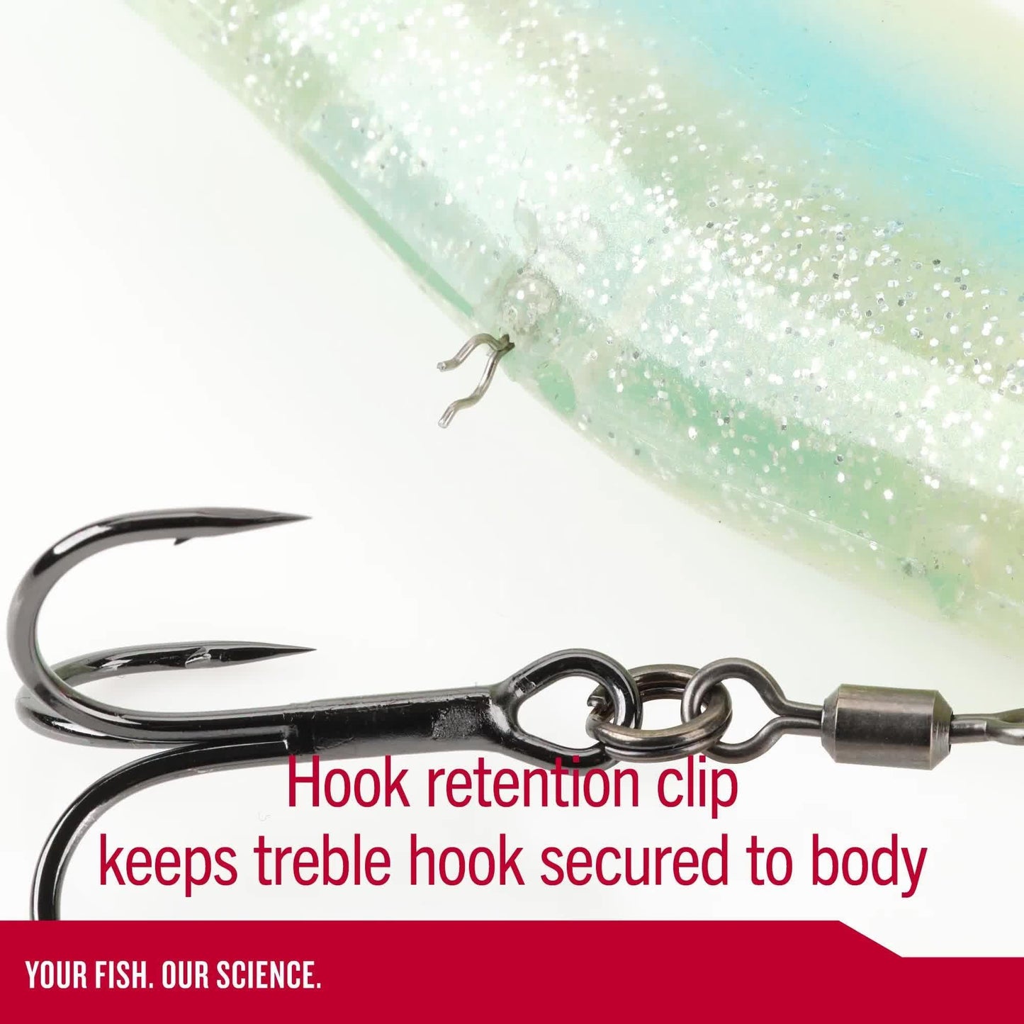 Berkley PowerBait CullShad Fishing Bait, Ghost Morning Dawn, 8 in, Soft Swimbait