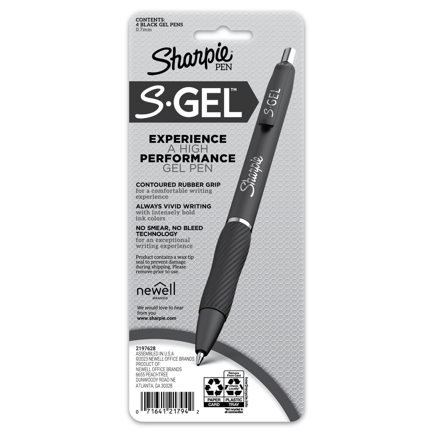 Sharpie S-Gel Gel Pen 2195670-1 Each