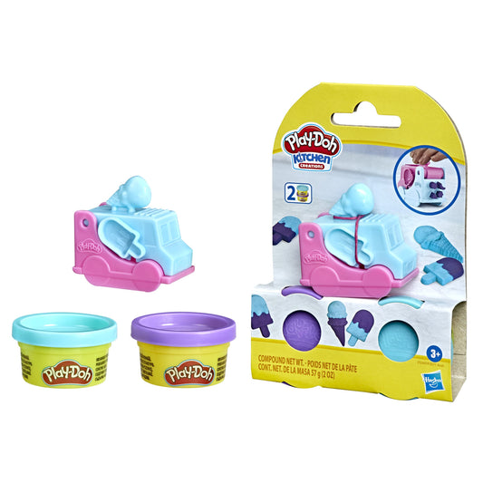 Play-Doh Mini Ice Cream Truck Playset (Color Chosen At Random)