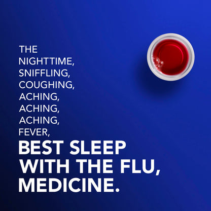 Intense Flu Liquid, Over-the-Counter 6 Hour Relief
