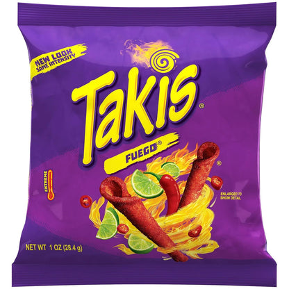 Takis Hero Variety Pack Tortilla Chips, 1 Ounce (Pack of 46) (BB AUG 24 2026)