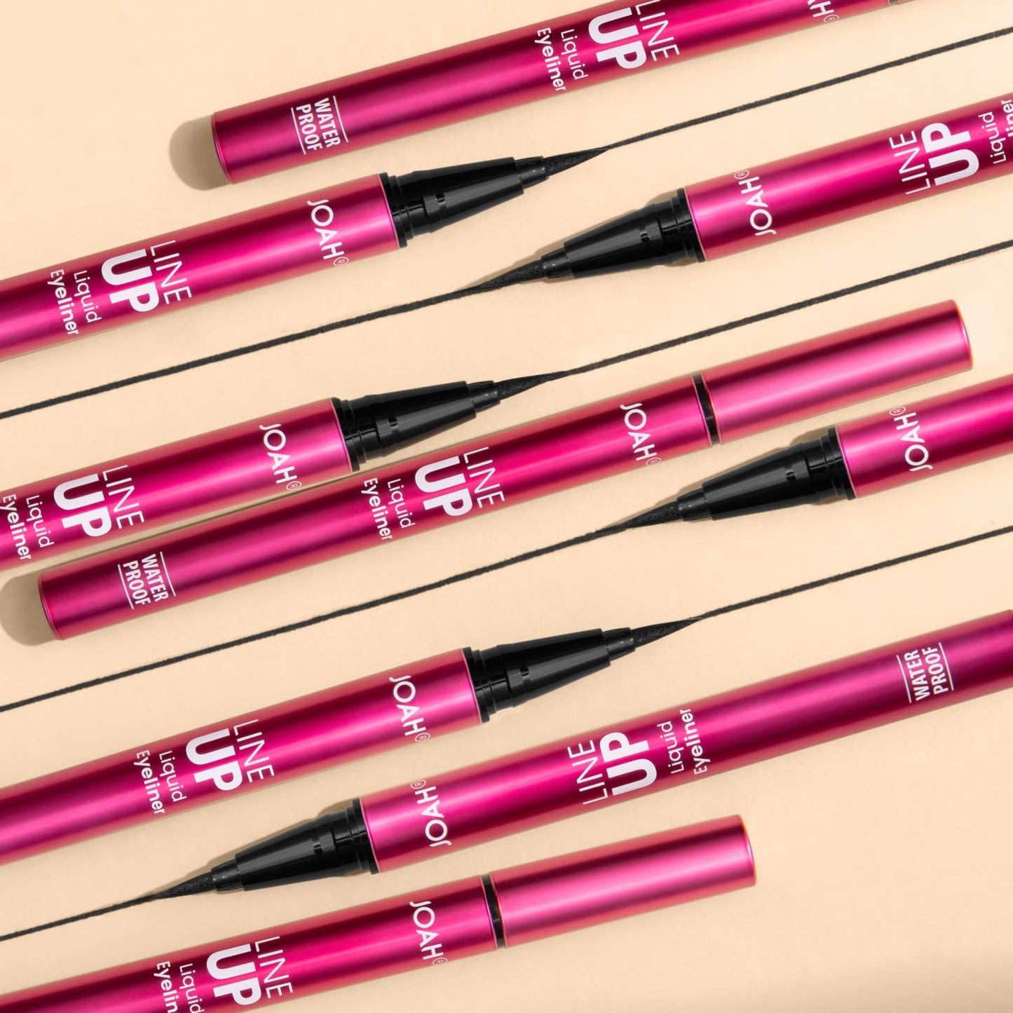 JOAH Line Up Liquid Eyeliner Blackest Black