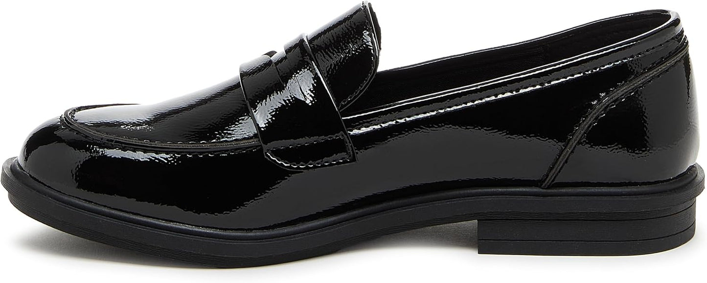 Women's 9.5M Rocket Dog Gabby Classic Loafer - Black Patent Leather  *Damaged Box*