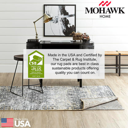 Mohawk Home Non Slip Rug Pad 3' x 12'- 1/4" Thick Felt + Latex Rubber Gripper