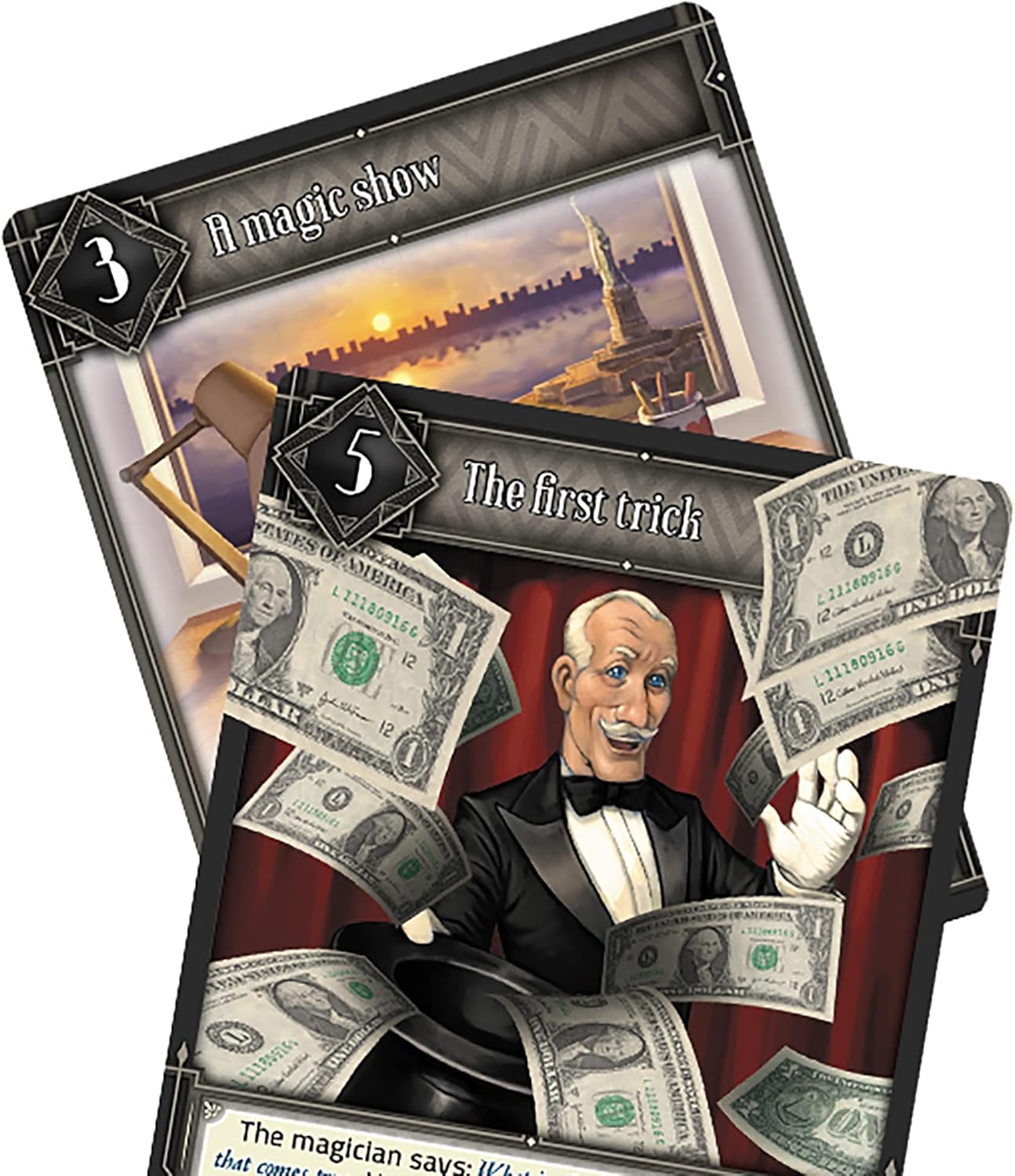 dV Giochi Deckscape: Behind The Curtain Card Game