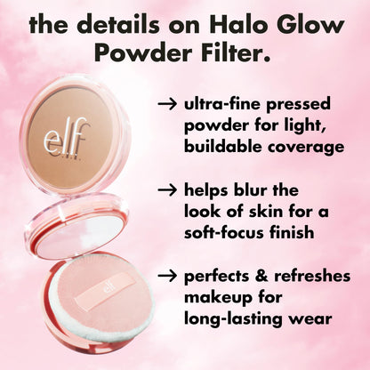 e.l.f. Halo Glow Powder Filter, Fair Warm