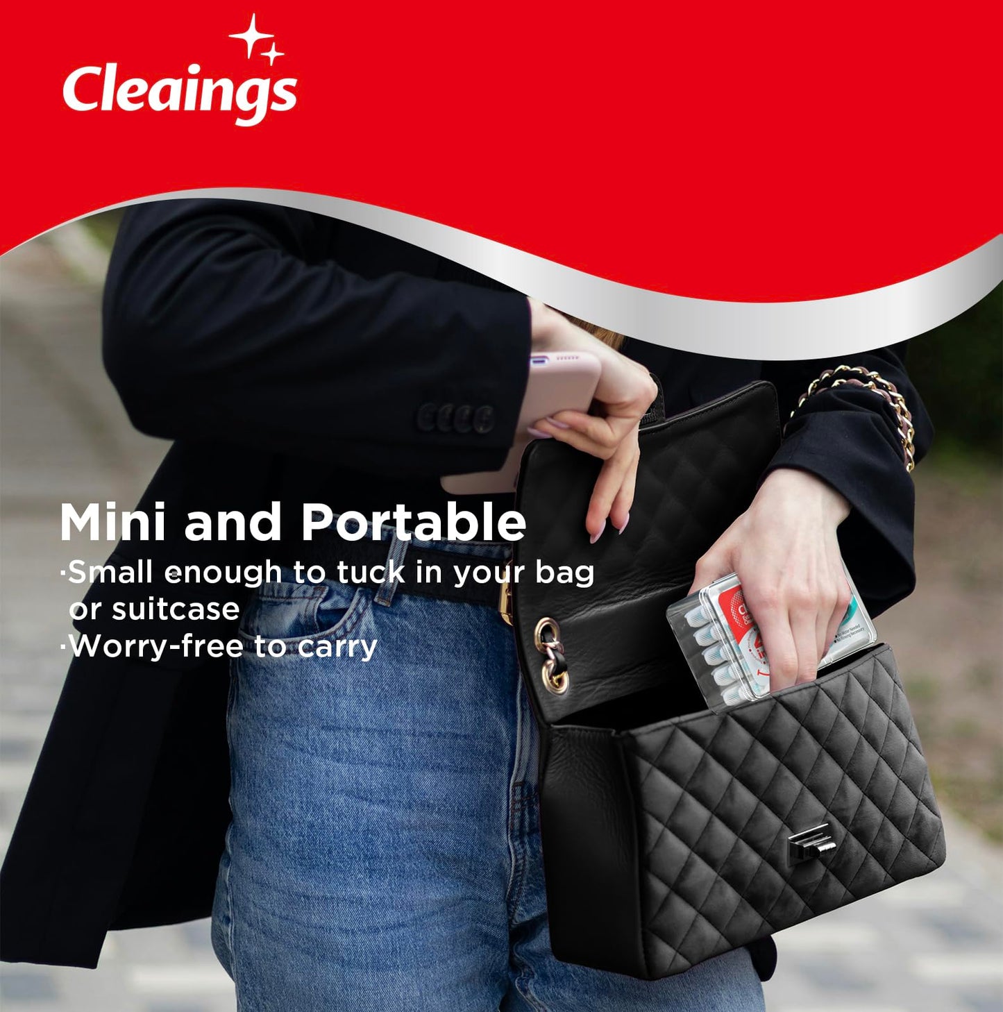 Cleaings Disposable Mini Toothbrushes with Toothpaste & Toothpick 24 ct