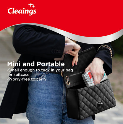 Cleaings Disposable Mini Toothbrushes with Toothpaste & Toothpick 24 ct