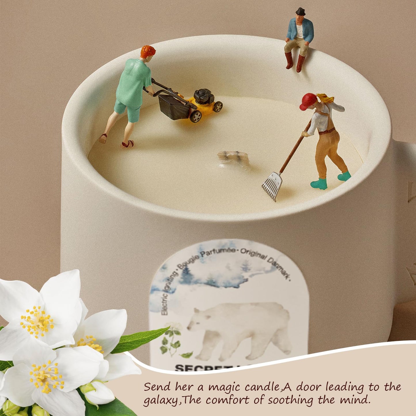 Gifts for Women Scented Candle (Floral Fragrance)