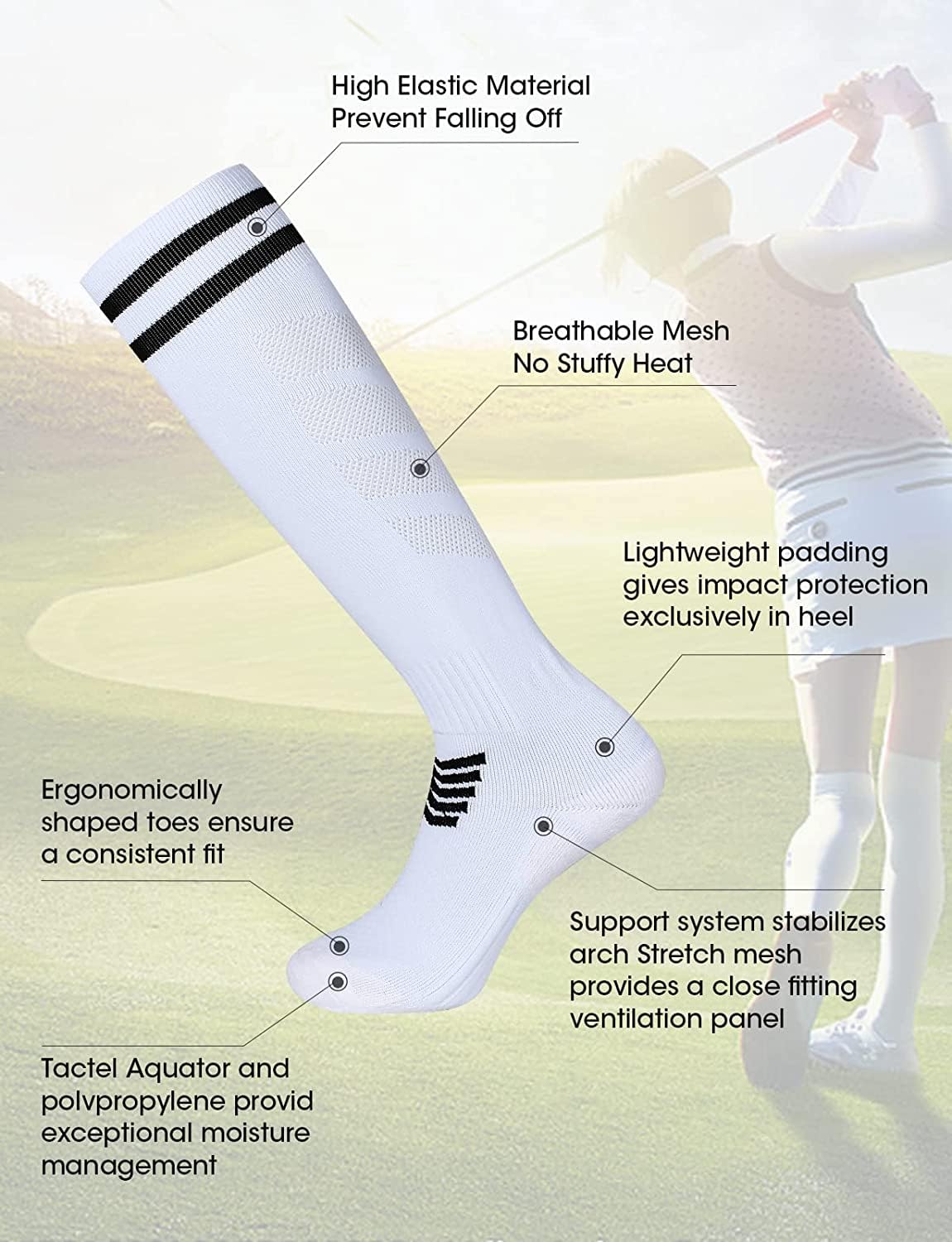 Shin Guards Soccer Youth(3 Pairs Socks + 1 Pair Shin Guard) (SIZE: Small)