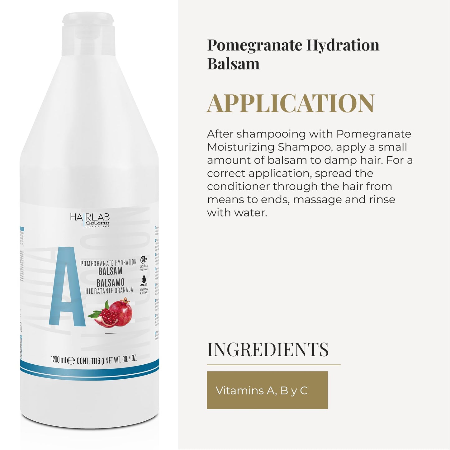 SALERM - Hair Conditioner - 1200 ml