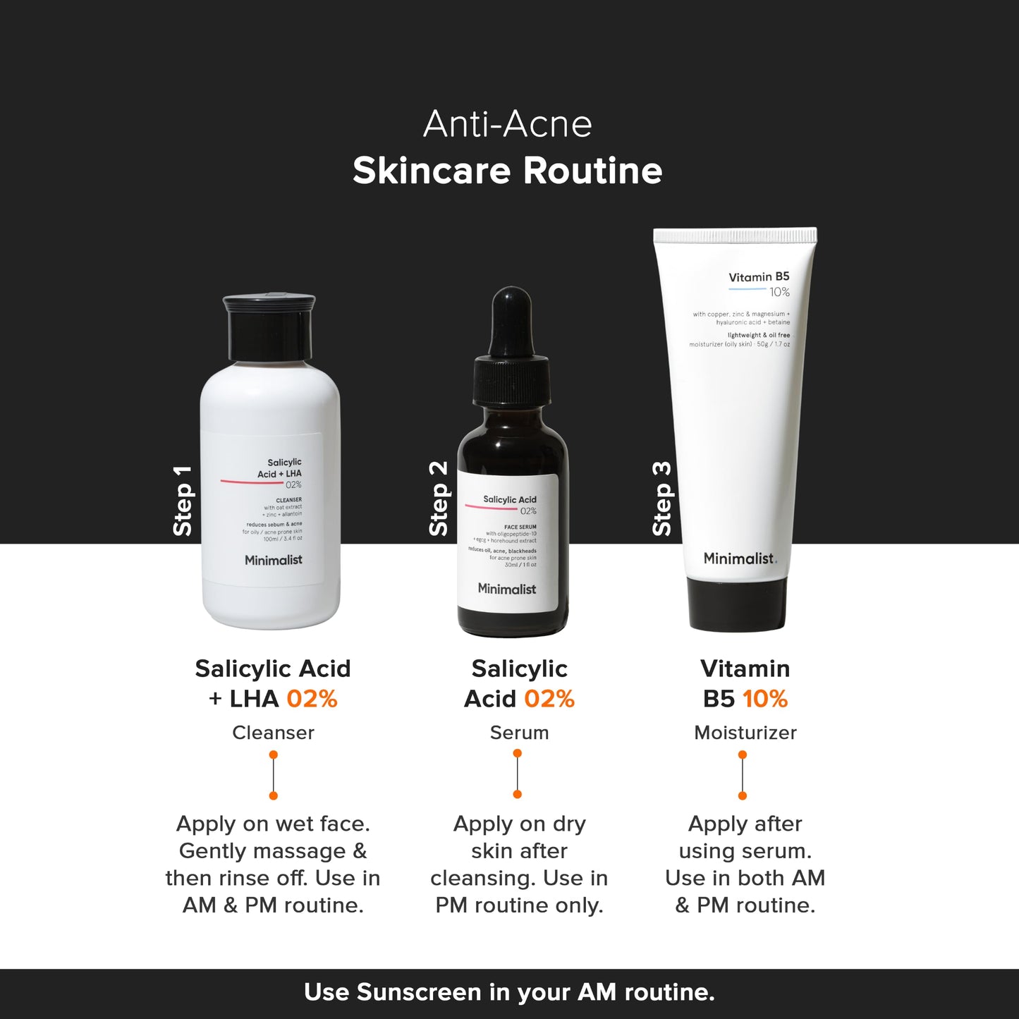 Minimalist Salicylic Acid 02% Face Serum in Clear | Size: 30ml