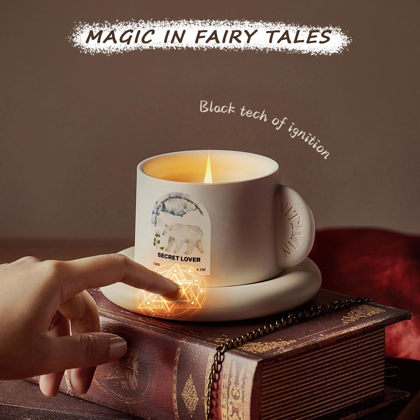 Gifts for Women Scented Candle (Floral Fragrance)