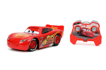 Jada Pixar Cars Lightning McQueen RC 1:24 Red