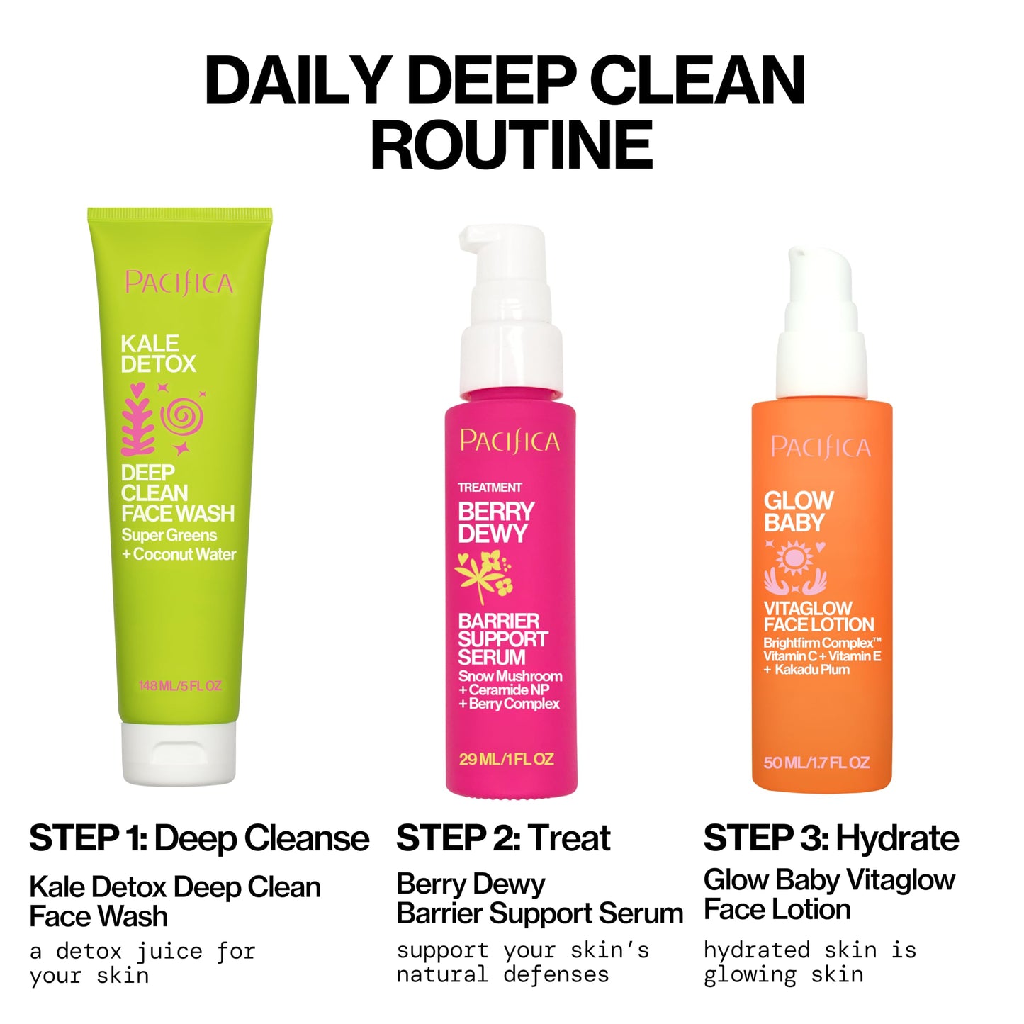 Pacifica Kale Detox Face Wash 5 oz